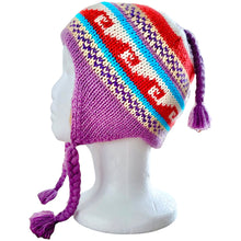 Load image into Gallery viewer, Kids Alpaca Chullo Hat