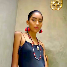 Load image into Gallery viewer, Genuine Mahi-mahi Fish Leather Earrings-Callao
