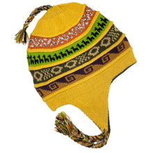 Load image into Gallery viewer, Baby Alpaca Beanie, Peruvian Style-Unisex Reversible Chullo