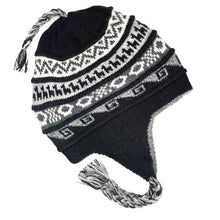 Load image into Gallery viewer, Baby Alpaca Beanie, Peruvian Style-Unisex Reversible Chullo