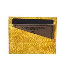 Load image into Gallery viewer, Genuine Mahi-Mahi Fish Leather Minimalist Card Wallet
