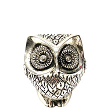 Load image into Gallery viewer, Silver Plated Owl Figurine