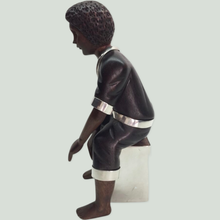 Load image into Gallery viewer, Hand Carved Wooden Figurine-Cajonero