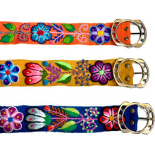Load image into Gallery viewer, Hand Embroidered Peruvians Belts - Artisan Crafted & Unique Fashion Accessories