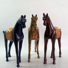 Load image into Gallery viewer, Hand Carved Wooden Figurine-Andaluz Horse