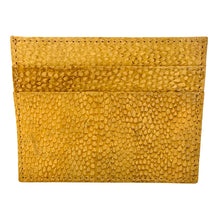 Load image into Gallery viewer, Genuine Mahi-Mahi Fish Leather Minimalist Card Wallet