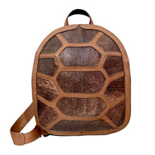 Load image into Gallery viewer, Genuine Fish Leather Backpack-Mahi Mahi
