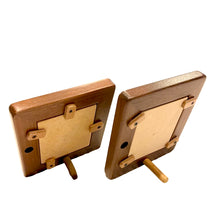 Load image into Gallery viewer, Set of 2 Walnut Handcrafted Photo Frame
