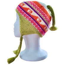 Load image into Gallery viewer, Kids Alpaca Chullo Hat