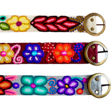 Load image into Gallery viewer, Hand Embroidered Peruvians Belts - Artisan Crafted & Unique Fashion Accessories