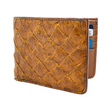 Load image into Gallery viewer, Arapaima (Paiche) Fish Leather Wallet - Sustainable Luxury