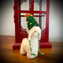 Load image into Gallery viewer, Luxurious Mini Stuffed Toy - Christmas Tree Chullo Hat
