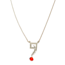 Load image into Gallery viewer, Chakana Inka Cross Minimal Dainty Necklace 16"-18"