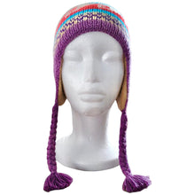 Load image into Gallery viewer, Kids Alpaca Chullo Hat