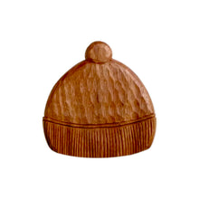 Load image into Gallery viewer, Walnut Hand-carved Winter Coaster Set