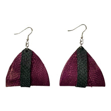 Load image into Gallery viewer, Genuine Mahi-mahi Fish Leather Earrings-Callao