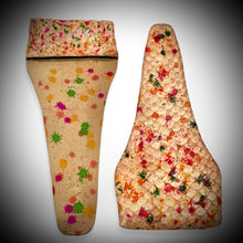 Load image into Gallery viewer, Fun & Colorful
Handcrafted Pirarucu Fish Skin Clutch