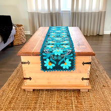 Load image into Gallery viewer, Hand Embroidered Table Runner-Chaska