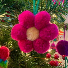 Load image into Gallery viewer, Handcrafted Alpaca Flowers Ornaments