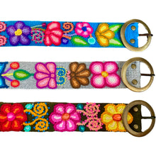 Load image into Gallery viewer, Hand Embroidered Peruvians Belts - Artisan Crafted & Unique Fashion Accessories