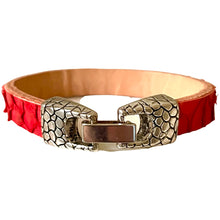 Load image into Gallery viewer, Genuine Trout Fish Leather Bracelet