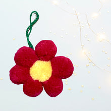 Load image into Gallery viewer, Handcrafted Alpaca Flowers Ornaments