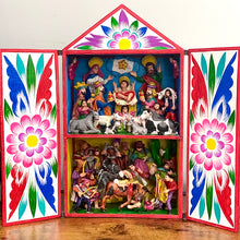 Load image into Gallery viewer, Peruvian Retablo-Medium Nativity
