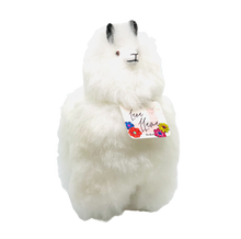 Load image into Gallery viewer, Handmade Peruvian Alpaca Stuffed Llama | Eco-Friendly Plush Toy | 9 Inches