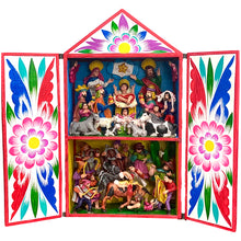 Load image into Gallery viewer, Peruvian Retablo-Medium Nativity