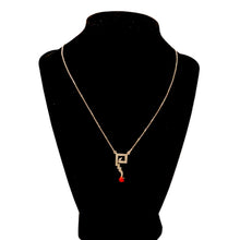 Load image into Gallery viewer, Chakana Inka Cross Minimal Dainty Necklace 16"-18"