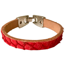 Load image into Gallery viewer, Genuine Trout Fish Leather Bracelet