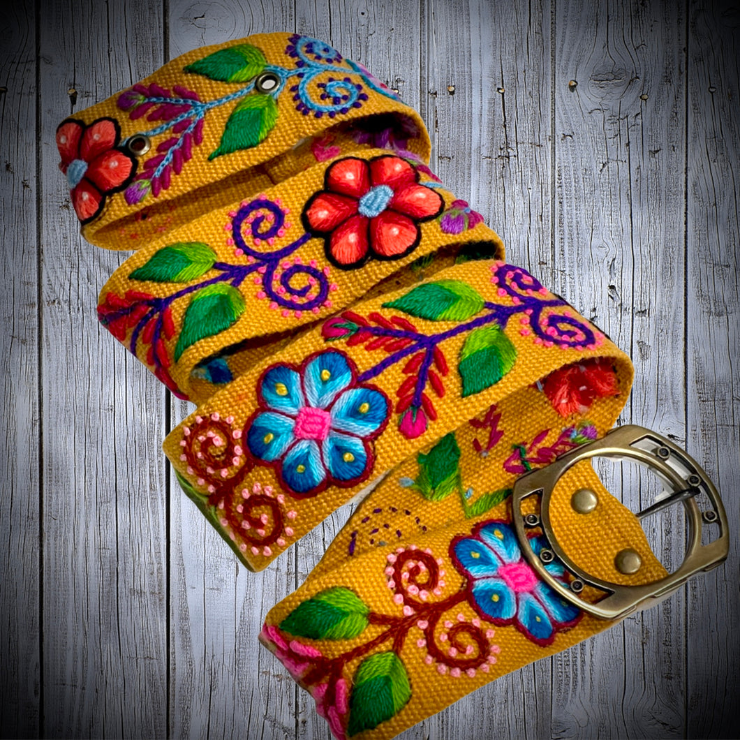 Hand Embroidered Belts