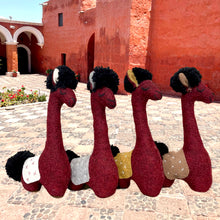 Load image into Gallery viewer, Needle Felted Dormilona-Burgundy