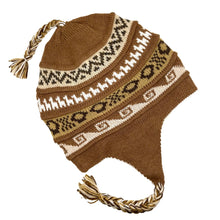 Load image into Gallery viewer, Baby Alpaca Beanie, Peruvian Style-Unisex Reversible Chullo