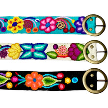 Load image into Gallery viewer, Hand Embroidered Peruvians Belts - Artisan Crafted & Unique Fashion Accessories