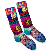 Load image into Gallery viewer, Hand knitted Alpaca Wool socks