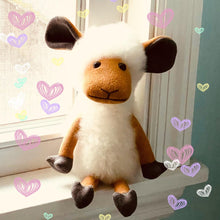 Load image into Gallery viewer, Baby Alpaca Sheep Stuffed Animal