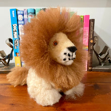 Load image into Gallery viewer, Sitting Lion Stuffed Animal