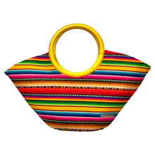 Load image into Gallery viewer, Small Tote Bag-Peruvian Manta Loom