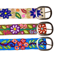 Load image into Gallery viewer, Hand Embroidered Peruvians Belts - Artisan Crafted & Unique Fashion Accessories