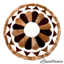 Load image into Gallery viewer, Round Area Rug-Baby Alpaca