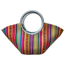 Load image into Gallery viewer, Small Tote Bag-Peruvian Manta Loom