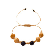 Load image into Gallery viewer, Palo Santo and Gemstones Macrame Bracelets