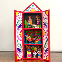 Load image into Gallery viewer, Peruvian Retablo-Nativity (Three Levels)