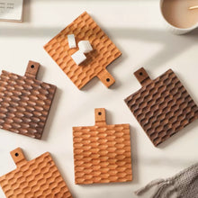 Load image into Gallery viewer, Walnut/Cherry Wooden Cutting Board Coaster
