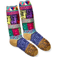 Load image into Gallery viewer, Hand knitted Alpaca Wool socks