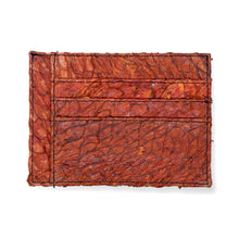 Load image into Gallery viewer, Genuine Fish Leather Minimalist Card Wallet - Paiche