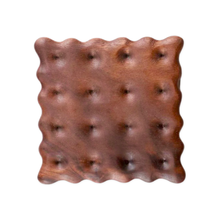 Load image into Gallery viewer, Walnut Wooden Biscuit Coaster