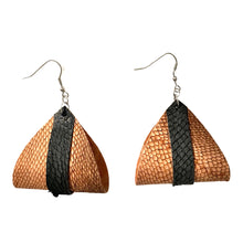 Load image into Gallery viewer, Genuine Mahi-mahi Fish Leather Earrings-Callao