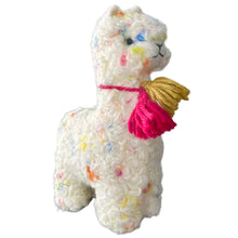 Load image into Gallery viewer, Luxurious White Huacaya Alpaca Toy